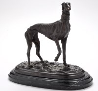 Lot 969 - After Mene: a patinated bronze model of a...