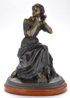 Lot 973 - After Celestin Anatole Calmels: a patinated...