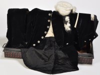 Lot 979 - A 19th Century black velvet 'High Sheriff's'...