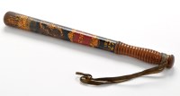 Lot 985 - A Victorian truncheon, by Parker, 233 Holborn,...