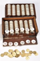 Lot 996 - An early 20th Century set of mother-of-pearl...