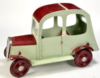 Lot 1005 - An early 20th Century child's pedal car,...