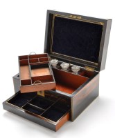 Lot 1016 - A 19th Century coromandel wood and lacquered...