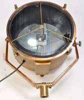 Lot 1060 - A naval ship's signal/search light, fitted in...