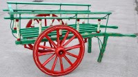 Lot 1063 - A reconditioned 19th Century barrow, the sides...