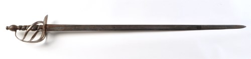 Lot 1088 - An 18th Century British Dragoon sword, the...