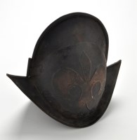 Lot 1096 - A 19th Century copy of a Morion helmet, the...