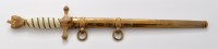 Lot 1104 - A German WWII Kriegsmarite dagger, by Eickhorn,...