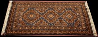 Lot 1249 - A Beluch rug, the three diamond-shaped...