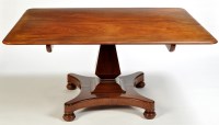 Lot 1334 - An early 19th Century mahogany tip up top...
