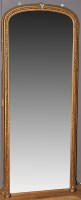 Lot 1394 - An early 19th Century wall mirror, the arched...