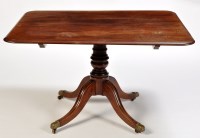 Lot 1402 - An early 19th Century mahogany rectangular...