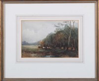 Lot 142 - William Manners, RBA (1860-c.1940) A PASTORAL...