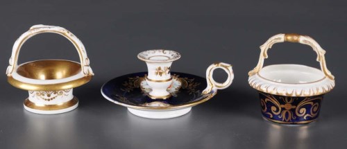 Lot 298 - Three items of 19th Century British porcelain:...
