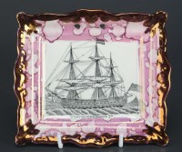 Lot 359 - ''Northumberland 74'': a pink and copper...