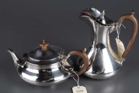 Lot 577 - A George V teapot, by Edward Souter Barnsley,...