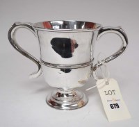 Lot 581 - A George II two-handled loving cup, by John...