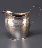 Lot 616 - A George III cream jug, by Stephen Adams I,...