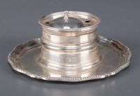Lot 632 - An Edwardian ink stand, by Henry Stratford,...