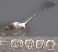 Lot 640 - A George III gravy spoon, by Peter, Ann &...