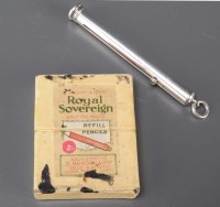 Lot 678 - A George V silver pencil, by Sampson Mordan &...