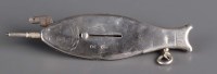 Lot 695 - A Victorian silver fisherman's companion, by...