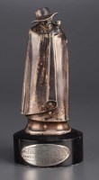 Lot 700 - A George VI silver figure of The Sandeman Don,...