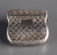 Lot 708 - A Georgian silver vinaigrette, by Gervase...