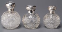 Lot 716 - Three early 20th Century cut glass and...