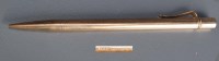 Lot 722 - A 9ct. gold cased propelling pencil, by Samson,...