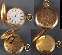Lot 767 - An early 20th Century 18ct. gold gentleman's...