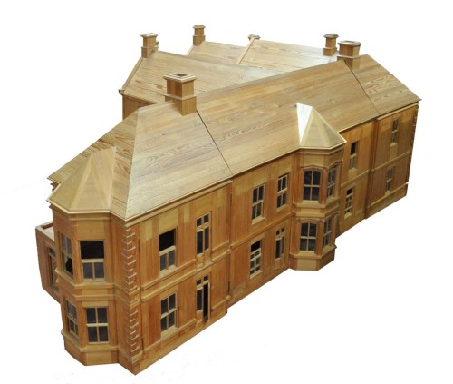 Lot 980 - A fine scale model of Morwick Hall, Acklington,...