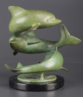 Lot 1011 - James Butler RA (b1931): Dolphin Fountain,...