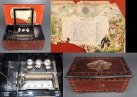 Lot 1051 - A Bells in Vue music box, playing ten airs on...