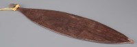 Lot 1056 - A tribal wooden paddle, possibly Pacific...