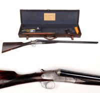 Lot 1095 - Cogswell & Harrison: a 12 bore s/s side plated...