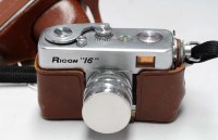 Lot 1129 - A Ricoh ''Sixteen'' subminiature camera fitted...