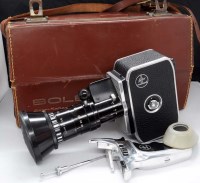 Lot 1174 - A Bolex PZ zoom reflex cine camera with pistol...