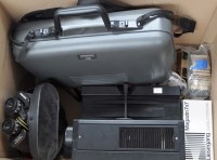 Lot 1210 - A JVC video camera; a pair of binoculars; a...