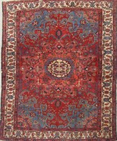 Lot 1238 - A late 20th Century Tabriz rug, with foliate...