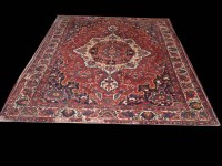 Lot 1243 - A first half 20th Century Bakhtiari carpet,...