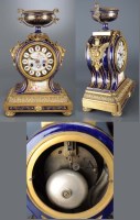 Lot 1265 - A French late 19th Century porcelain and...