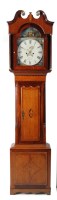 Lot 1269 - A late Georgian mahogany and satinwood inlaid...