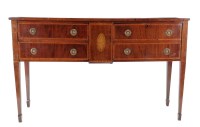 Lot 1368 - A 19th Century American mahogany serving table,...