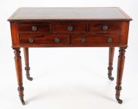 Lot 1425 - A 19th Century rectangular mahogany writing...