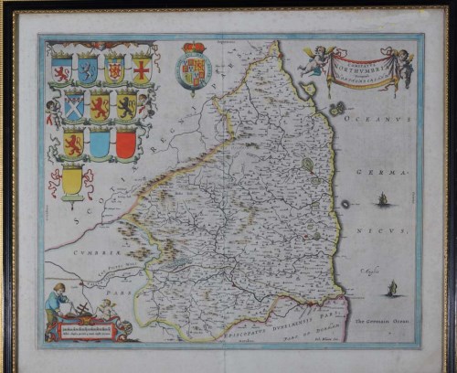 Lot 1 - Johannes Blaeu (Dutch 1596-1673) ''COMITATUS...