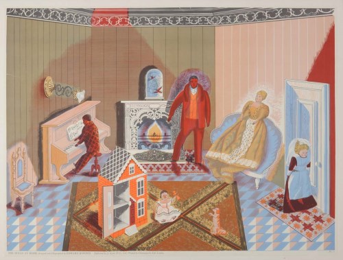 Lot 5 - Edward Bawden (1903-1989) ''THE DOLLS AT HOME''...