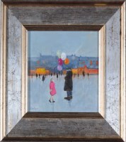 Lot 115 - Janet Ledger, SWA (1931-) A SMALL GIRL AND A...