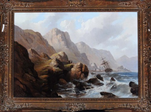 Lot 166 - Edward Train (1801-1866) A VIEW ON THE...