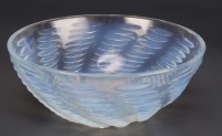 Lot 205 - Rene Lalique: 'Coupe Ondes' an opalescent bowl,...